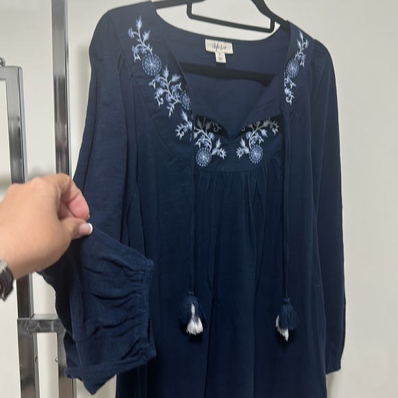 NWT Style&Co XL Multicolor Top. - Picture 5 of 5